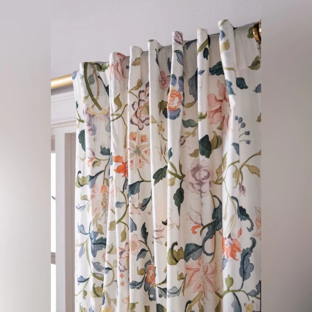NWT Anthropologie Hattie Curtain Panels